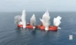 Barco atacado.